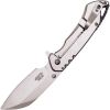 Assisted Open Folding Pocket Knife, Silver Handle w/