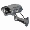 Solar Powe RedDummy Camera with Motion Activated Flashing LED