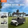 VEVOR Golf Cart Enclosure, 4-Person Golf Cart Cover, 4-Sided Fairway Deluxe, 300D Waterproof Driving Enclosure with Transparent Windows, Fit for