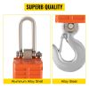 VEVOR Hanging Scale 1000KG (2200LBS) Orange Digital Industrial Heavy Duty Crane Scale with Accurate Reloading Spring Sensor for Hunting Farm or C