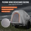 VEVOR Truck Bed Tent, 6.4'-6.7' Pickup Truck Tent with Rain Layer and Carry Bag, Waterproof PU2000mm Double Layer Truck Tent, Accommodate 2-3 Per