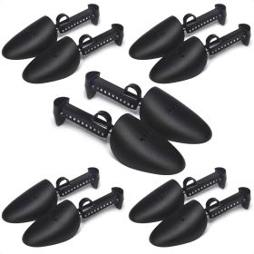 5 Pairs of Plastic Shoe Trees Adjustable Length Shoe Trees for Men Shoe & Boot Trees Men Shoe Tree Stretcher Boot Holder Organizers Practical Sho