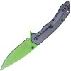 Assisted Open Folding Pocket Knife with Grey handle and
