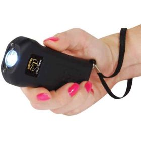Trigger 75,000,000 Stun Gun Flashlight with Disable Pin. (Option: Black)