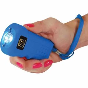Trigger 75,000,000 Stun Gun Flashlight with Disable Pin. (Option: Blue)