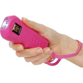 Trigger 75,000,000 Stun Gun Flashlight with Disable Pin. (Option: Pink)