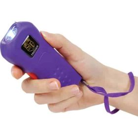 Trigger 75,000,000 Stun Gun Flashlight with Disable Pin. (Option: Purple)