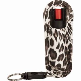 Pepper Shot 1.2% MC 1/2 oz Halo Holster Leopard (Option: Black/White)